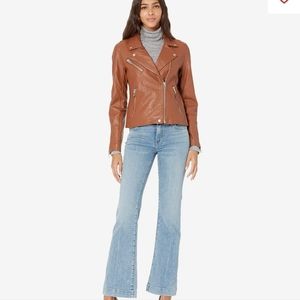 NEW VEGAN LEATHER MOTO JACKET NEW